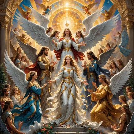 Погружение в мир фэнтези: ангелы, демоны и духовные существа на страницах книг