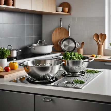 Идеальная Кухня: Как Выбрать Надёжный Дуршлаг и Сито из Нержавейки